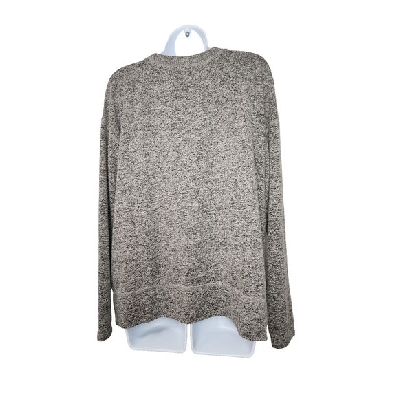 Lucky Brand Sweater Women's Medium Pullover Lightweight Gray Casual Crew Neck - Picture 4 of 10